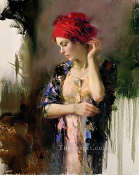 Impresionismo Painting - Armonía Suite Pino Daeni bella mujer dama